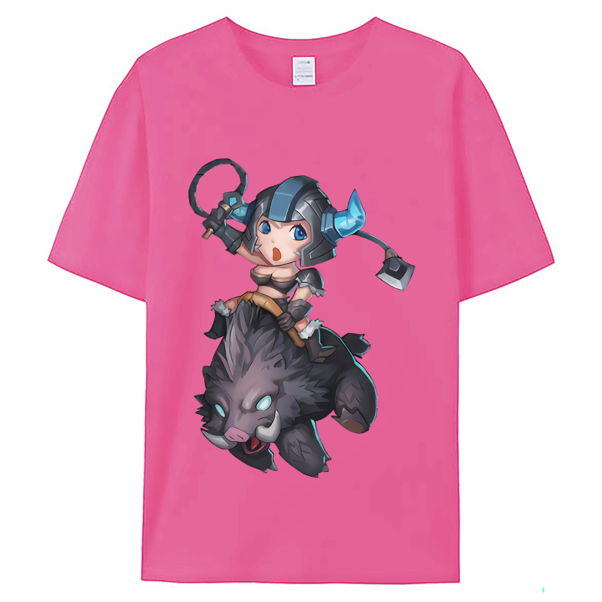 （画像用） リーグ・オブ・レジェンド League of Legends LOL レディースカジュアルプリントTシャツ（綿100％）